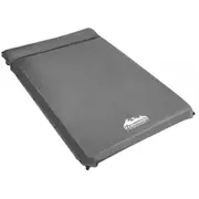 Self Inflating Mattress Camping Sleeping Mat Air Bed Double Grey 196x136x10 cm