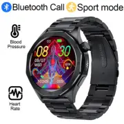 Smart Watches Bluetooth Call AMOLED Smartwatch SOS Fitness Tracker Wristband