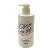 Victoria's Secret PINK Body Lotion Coco Vanilla Bean Extract Coconut Oil 14 oz