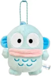 Sanrio Characters HANGYODON Plush Ball Chain Mascot Sanrio Japan "NEW"