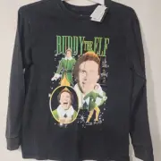 Buddy the Elf long sleeve shirt kids XL 14