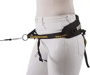 DINGO Canicross Belt 4-in-1 Universal, Adjustable, Safe, Reflective, Multifunctional, Hands-Free Dog Walking Belt for Running, Sports, Jogging, Training, Black (12780-2)