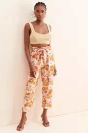 New Antik Batik Paula Paperbag Pant sz L/42