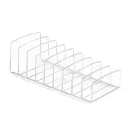 Eyeshadow Storage Holder 9 Divided Grids Clear Makeup