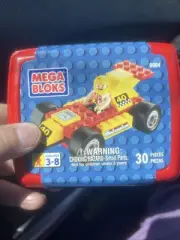 Vintage 1998 Mega Bloks 30 Piece Lego Set Car And Man #9904 New In Box