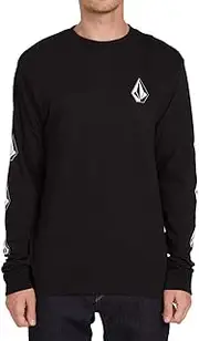 [Volcom] Men's Deadly Stones Long Sleeve Basic FIT TEE Shirt