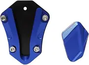 Motorcycle Engine Kick Extender Bike Kickstand Mat Garage Floor Plate Extension for Outdoor Parking 368g