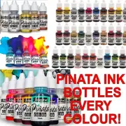 FULL SET Jacquard Pinata Alcohol Inks Bottles for Glass Wood Paper Paints Yupo +