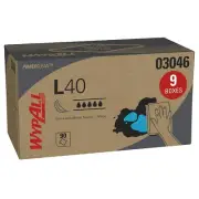 WypAll PowerClean L40 Cloths Extra Absorbent Wipes 03046 Pop-Up Box Limited