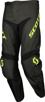 Scott Compete Motocross Pants, black-yellow, Size 42 for Men Black Yellow