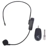 Headset 2.4G Wireless Microphone Transmitter With Receiver for Voice Amplifier