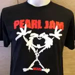 READY STOCK PEARL JAM PJ LIVE 搖滾 T 恤(正面和背面)