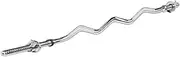 120/150CM Curl Barbell Bar Bench Press Home Gym Exercise Ez Fitness 25mm Weights