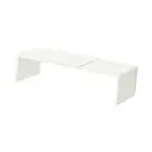 Expandable Cabinet Storage Shelf Telescopic Shoe Shelf for Tabletop Closet