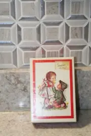 Vtg REPRODUCTA 15 INSPIRATIONAL Friendship Greeting Cards KIDS Scripture Boxed