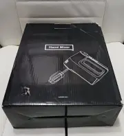 SveBake Electric Hand Mixer, 5 Speed 250W Turbo with Scale Cup& Storage Case NIB