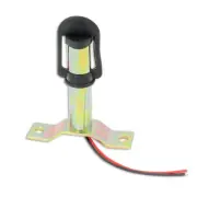 Amber Rotating Flashing Beacon Light Mounting Pole Stem Bracket Tractor Car