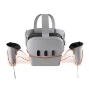Charging Dock for Meta 3,RGB Station Controller Battery Pack VR4935
