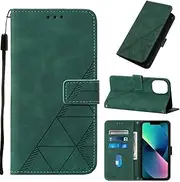 Cover Compatible with Motorola Edge X30 5G XT2201,Compatible with Motorola Edge 30 Pro 5G XT2201 / Edge Plus (2022) XT2201 Flip Stand Magnetic Clasp Wallet Cover Card Slot Green