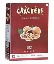 Go Crackers Kashmiri Brown Walnuts Kernels 250g Free Shipping World wide