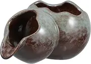 Milisten Fountain Circulation Outlet Small Pond Fountain Pond Spitter Ceramics