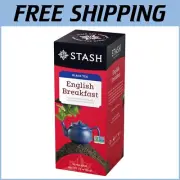 Robust English Breakfast Black Tea - 6 Boxes of 30 Tea Bags Each, Total 180 Bags