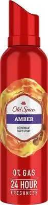 3 x Old Spice Amber Deodorant 4.7 fl oz Long Lasting Fragrance For Men 140 ml