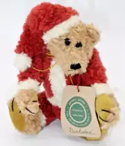 VTG 1985-97 Boyds Bears 8" Jointed/Posable Retired Plush Santa "Nicholas" NWT