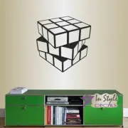 Vinyl Decal Rubik's Cube Puzzle Games Kids Bedroom Any Room Wall Sticker 2069