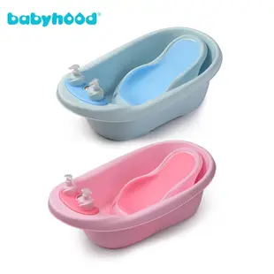 babyhood 多功能溫度計控溫澡盆(2色)米菲寶貝
