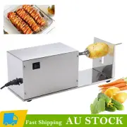 Electric Chips Slicer Commercial Spiral Tornado Vegetable Potato Cutter Kitchen