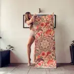 Travel 2mm Cork Yoga Mat - Ornamental Mandala