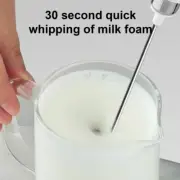 Kitchen Powerful Milk Frother Wand Handheld Drink Mixer Electric Whisk Foam
