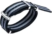 [GUMMMY] 20mm Sweat Proof Soft Watch Band Canvas Nylon Watch Accessories Fit For OMEGA Nylon Strap For Speedmaster 300 AT150 AQUA TERRA Belt