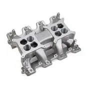 Holley Dual Carburetted Intake Manifold LS1, LS2, LS6 Mid Rise, Dual Plane 2 x 4150 - HO300-121