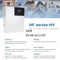 在飛比找momo購物網優惠-太陽能板逆變器充電控制器-5KW DC48V-AC110V