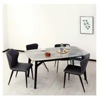 在飛比找momo購物網優惠-【TAHAN casa 大漢家具】塔爾4.6尺陶板餐桌(陶板
