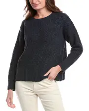EILEEN FISHER Textured Shaker Rib Sweater