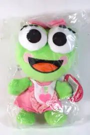 Sweet Frog GIRL Frozen Yogurt Plush Stuffed Animal Promotion Frog Gift NEW w/Tag