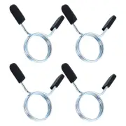Barbell Spring Clip, 2 Inch Weight Bar Clips Barbell Clamps, 4Pcs