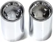 Car Exhaust Tip Compatible For BMW X3 G01 X4 G02 Exhaust Tips Muffler Stainless Steel Exhaust Pipe 2019 2020 2021 2022 Nozzle(Style B)
