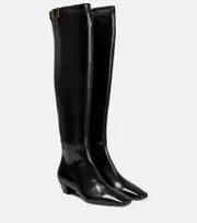 [Tom Ford] Tom Ford Leather over-the-knee boots AU 7 black
