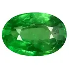 1.00 ct Fantastic Oval Cut (7 x 5 mm) Tanzania Green Tsavorite Garnet Gemstone