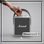 【台中愛拉風】限時限量-灰 STOCKWELL II 攜帶式藍牙喇叭 MARSHALL IPX2 爬山野餐 戶外喇叭