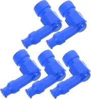 MOLUCKFU 5pcs Spark Plug Caps Replacement Durable Protector for Motorized Bicycles and Scooters High Temperature Plug Wire Covers Easy Installation Reliable Motorbike Accessories