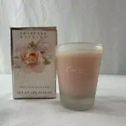 Crabtree & Evelyn Evelyn Rose Perfumed Bar Soap 3.5 oz New In Box With Candle