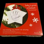 Baby Hand print Ornament no mixing new mess air dry new in package Tiny Ideas