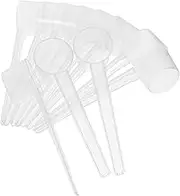 SECFOU 50pcs Measuring Spoon Tablespoon Scoops for Coffee Tea Baking Reusable for Sugar Milk Powder Salt Kitchen Measure Scoop