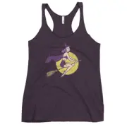 RETRO WITCH Racerback Tank Top Shirt halloween cute fall 80s 90s horror XS-XL