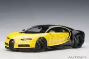 AUTOart Bugatti Chiron 2017 (Yellow / Black)[70994] 1/18 JDM